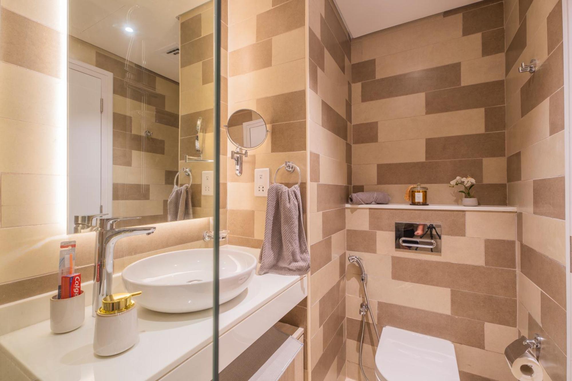 Studio With Pool And Private Beach Access On Palm Jumeirah Дубай Екстериор снимка
