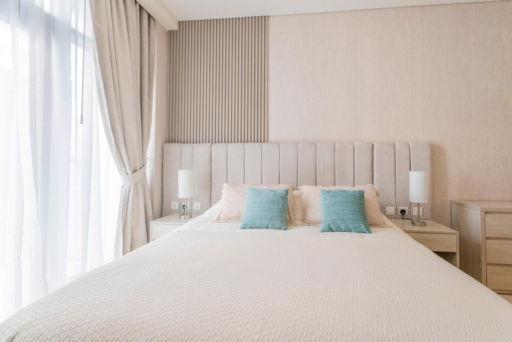 Studio With Pool And Private Beach Access On Palm Jumeirah Дубай Екстериор снимка