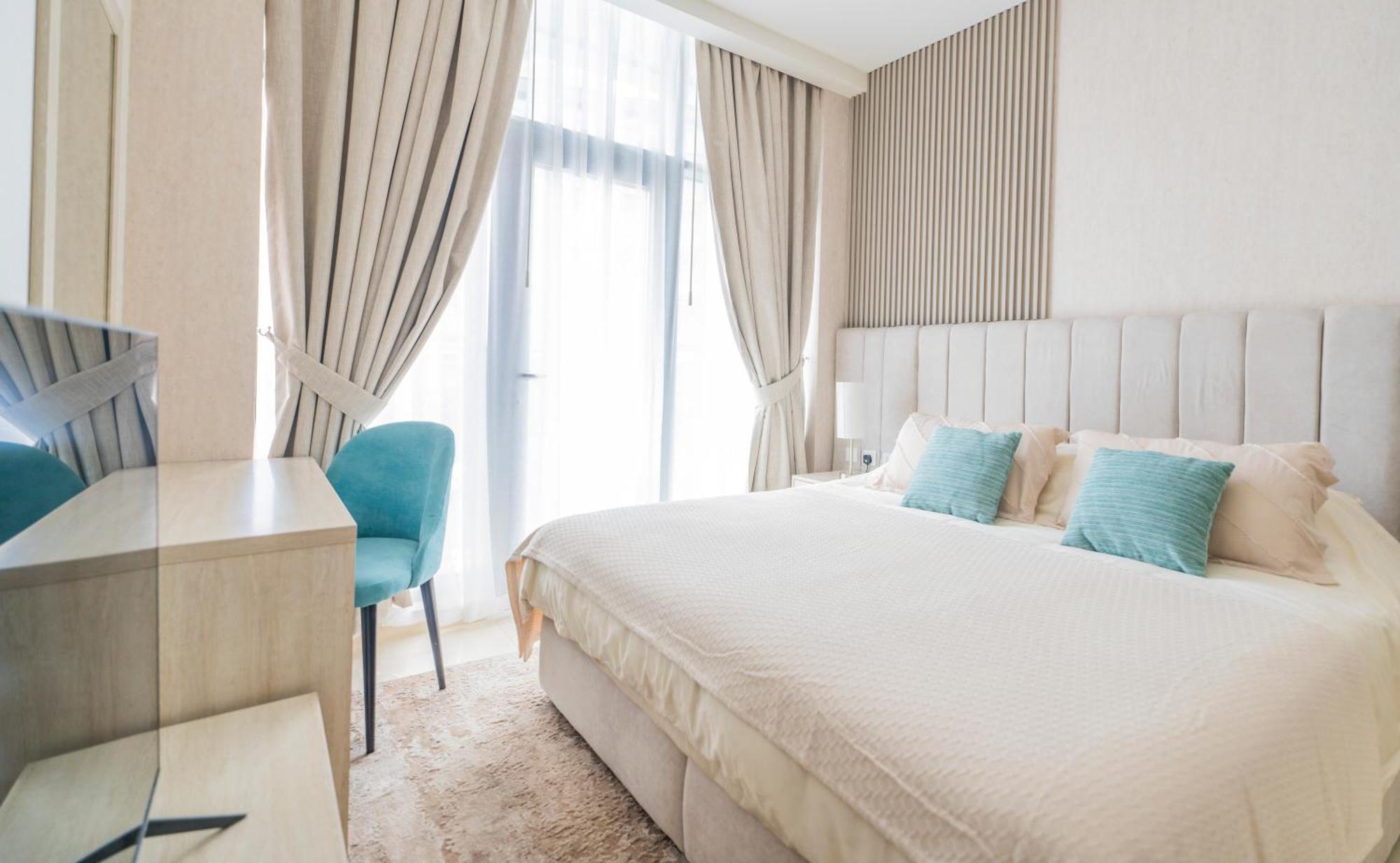 Studio With Pool And Private Beach Access On Palm Jumeirah Дубай Екстериор снимка