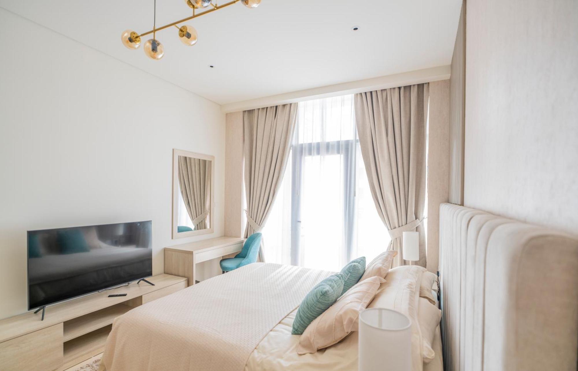 Studio With Pool And Private Beach Access On Palm Jumeirah Дубай Екстериор снимка