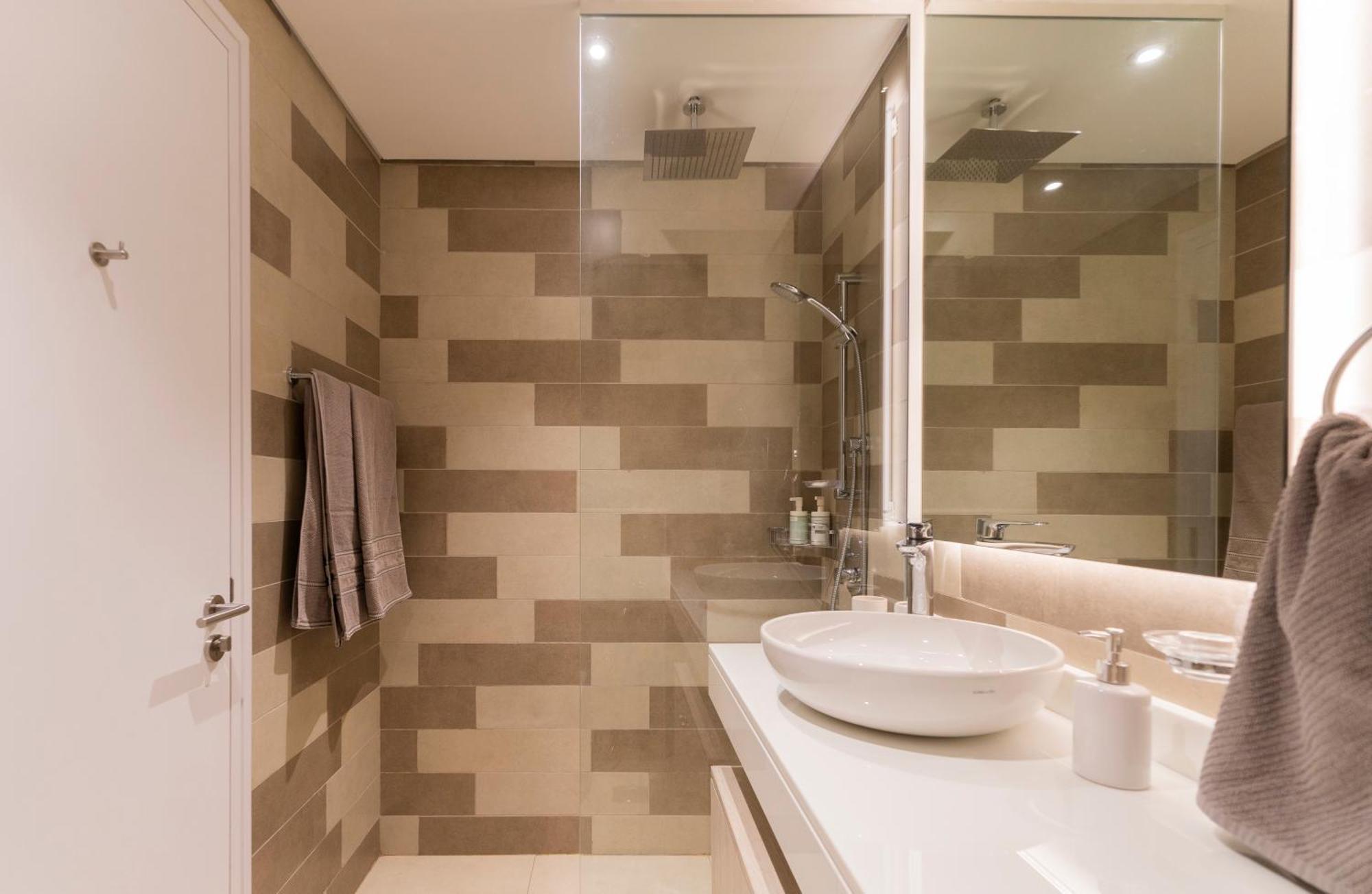 Studio With Pool And Private Beach Access On Palm Jumeirah Дубай Екстериор снимка